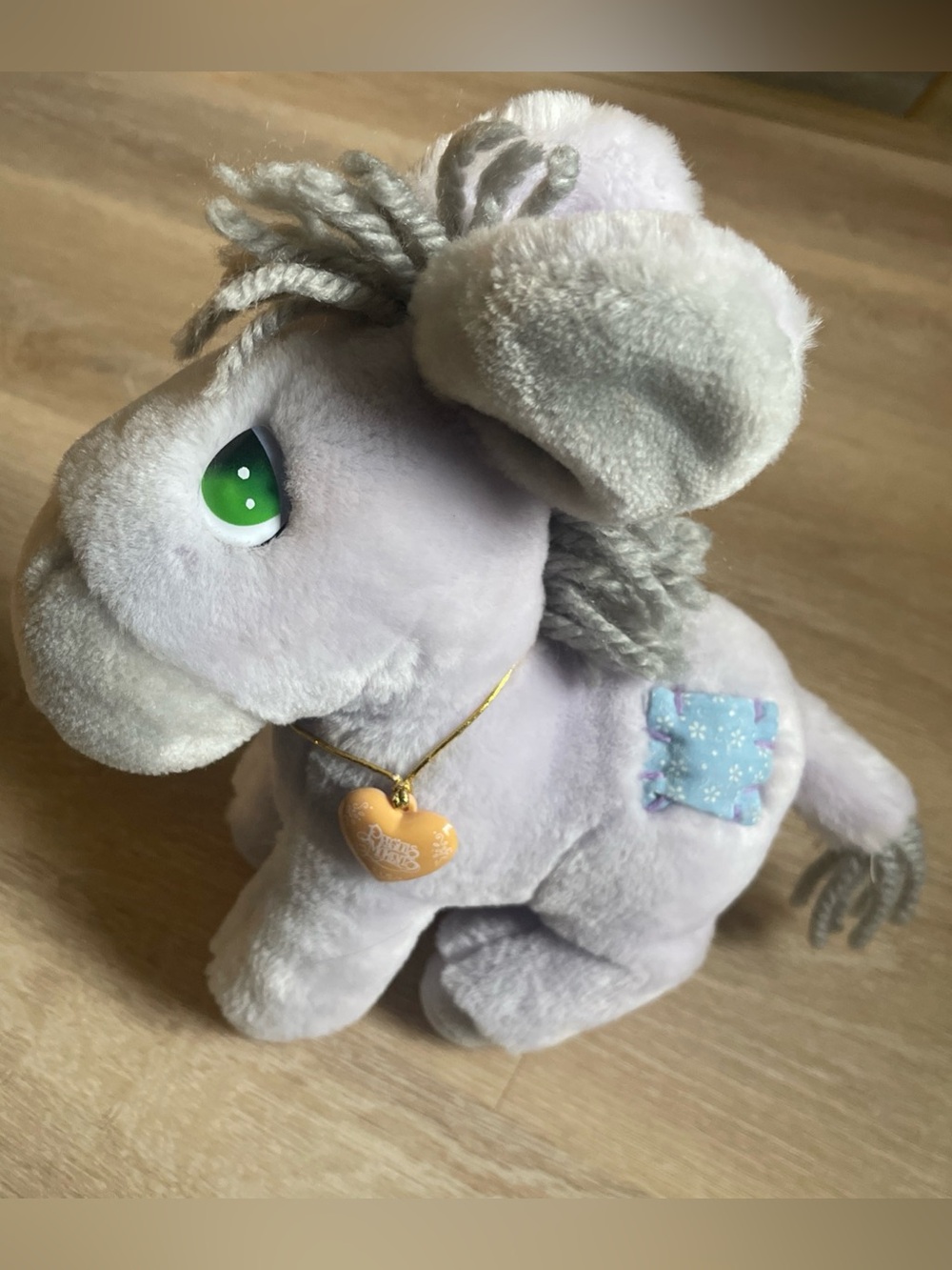 Vintage Precious Moments 1985 Roly the Donkey stuffed animal by Applause